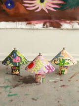 Crème Atelier Loulou lamp, Linen garden