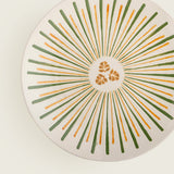 Heikki hand painted glazed Stoneware Serving Plate