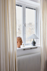 Linen curtain - off-white