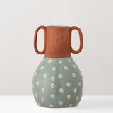 Hercule glazed stoneware plant pot
