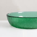HKLiving emerald glass fruit bowl