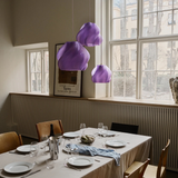 Crème Atelier soft serve pendant lamp 01, Lavender