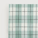 Lilla Check kitchen tea towel, pale green (4 left)