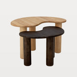 Luppa small coffee table, rubberwood