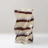 Ilse stripe glass vase, pre-order