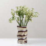 Ilse stripe glass vase, pre-order