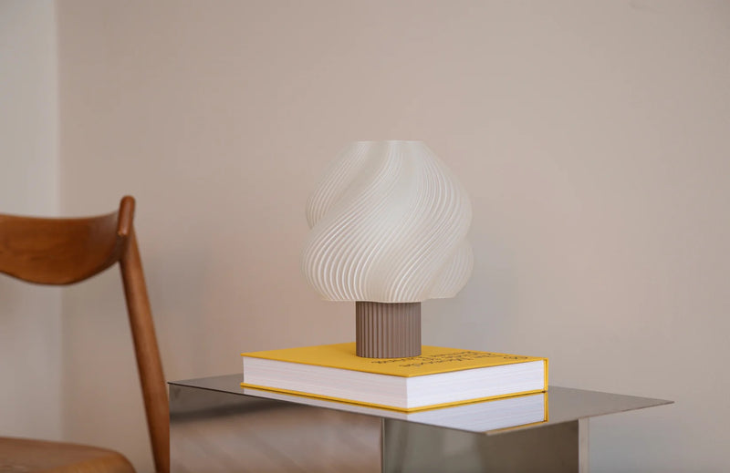 Crème Atelier soft serve lamp, Portable, Mocha - pre order