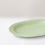 HKLiving New classic XL ceramic serving tray, mint, pre-order