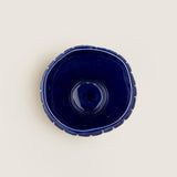 Nini stoneware nibbles bowl, indigo