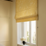 Sakura Jacquard Roman blind - Oat