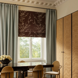 Sakura Raw cotton curtain - Dove Blue