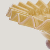 Sabine glass bowl, Pale Yellow and pink, pre-order