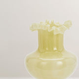 Sabine glass vase, Pale Yellow