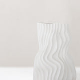 Sahal large white matte ceramic vase (last 1)