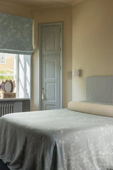Sakura Jacquard Roman blind - Dove Blue - Blackout lined
