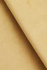 Velvet curtain - Oat yellow