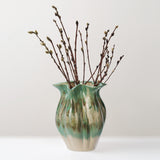Sanja glazed stoneware vase