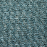 Bouclé café curtain, double pole - Petrol