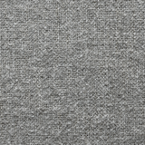 Bouclé café curtain, double pole - Grey