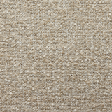 Bouclé café curtain, double pole - Sand