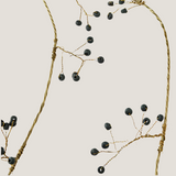 Krans bead garland - anthracite