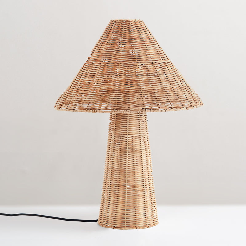 Sienna rattan table lamp