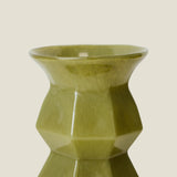 HKLiving Large Silhouette glass vase, green, pre-order