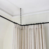 Corner bracket with chain