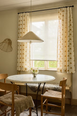 Sweet Pea Linen curtain - Mustard