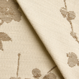 Sakura jacquard fabric sample – Ivory