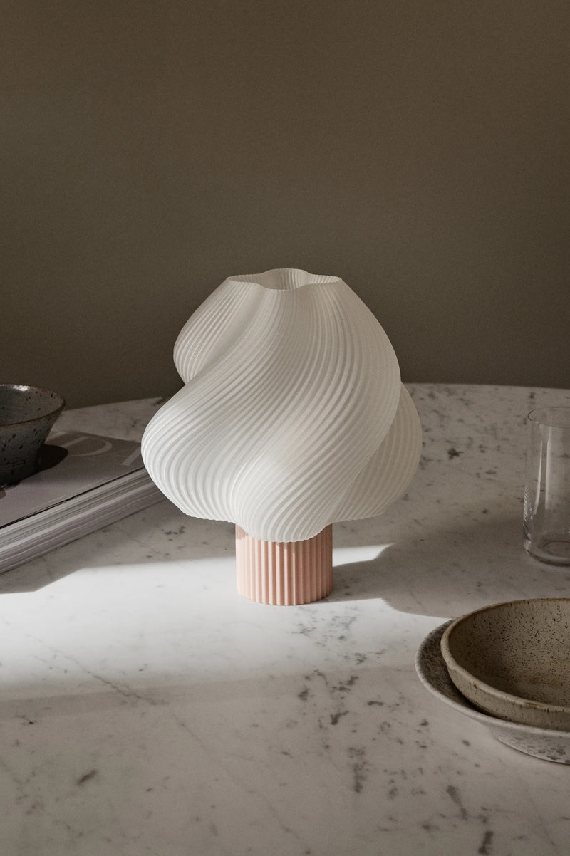 Crème Atelier soft serve lamp, Portable, Wild Strawberry - pre order