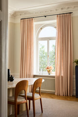 Linen curtain - Dusty pink