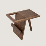 Villum Side Table, reclaimed wood