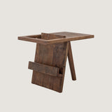 Villum Side Table, reclaimed wood