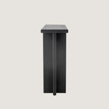 Cupa console table, black