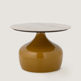 Lecco metal side table