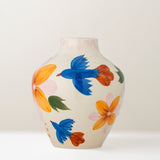 Maricala hand-painted stoneware vase