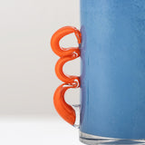 Carlie mouth-blown glass Vase