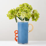 Carlie mouth-blown glass Vase