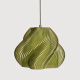 Crème Atelier soft serve pendant lamp 03, Olive