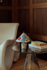 Crème Atelier Loulou lamp, Linen garden