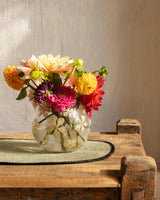Petal handblown glass vase, pre-order