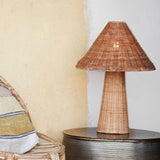 Sienna rattan table lamp
