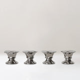 HKLiving New classic stoneware chrome egg cups, pre-order