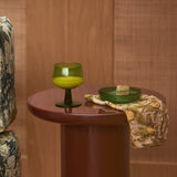 HKLiving The Emeralds wine glass, Lime green, set of 4 (last 1)