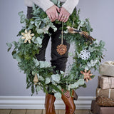 Hani bamboo hanging ornaments - Set of three