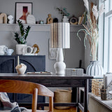 Emilia table lamp with linen lampshade