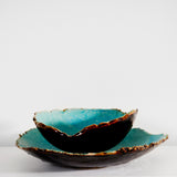 Handmade two tone glazed Bowls