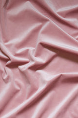 Velvet curtain - pink