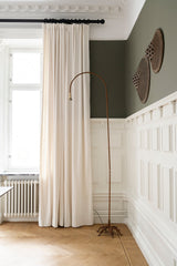 Velvet curtain - Off white